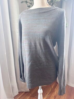 Sloomb Fable Merino Wool Abalone Colorway Crewneck Sweater XL HTF SOLD OUT